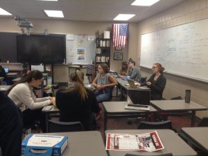 The debate team works hard before their first match on Nov 9. The first match sets standards for the rest of their season as they try to find ways to stay in the top 10 percent of teams nationally. 