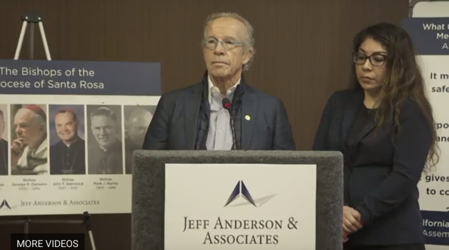 On Dec. 30, 2019, Jeff Anderson, a Stillwater attorney, announced a lawsuit against the St. Michael diocese in California. Anderson and his team were able to file the lawsuit after they helped pass the California Child Victims Act, which removed the statute of limitations for childhood sexual assault or abuse.
