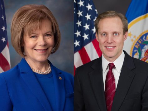 Secretary of State Steve Simon and Senator Tina Smith are both elected officials striving to secure United States’ elections. Simon created the position of Election Security Cyber Navigator, held by Bill Ekblad.