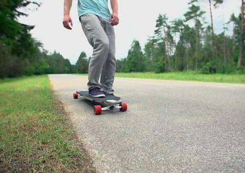 Anton has been skateboarding during his time in quarantine. He has learned a lot of hard tricks.