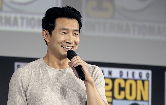 Simu Liu speaks at the San Diego Comic Con on July 20, 2019 in San Diego, California. Liu talks about how Shang Chi and the Legend of the Ten Rings brings together Asian culture, traditions, values and well renowned movie stars.
