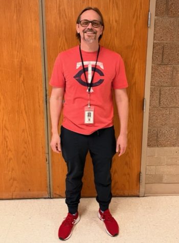 Newest science teacher Christopher Mentz is now at the high school. Mentz was a long time teacher at Stillwater middle school and has now made the switch.