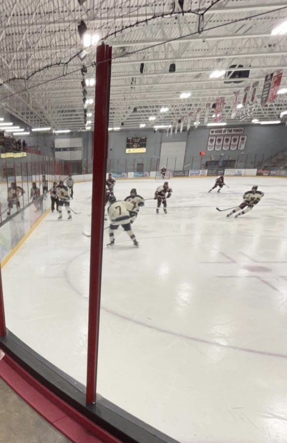 Stillwater Ponies JV girls hockey team.