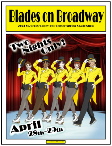 The theme for the SCVRC annual ice show was Blades on Broadway. The show was held on April 27 and 28.