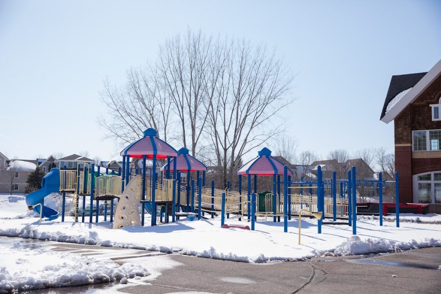 Rutherford Elementarys big playground