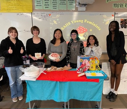 The Young Feminist Club hosts a party in bringing awareness to menstruation. The club aims to create a positive environment for women to be confident. 