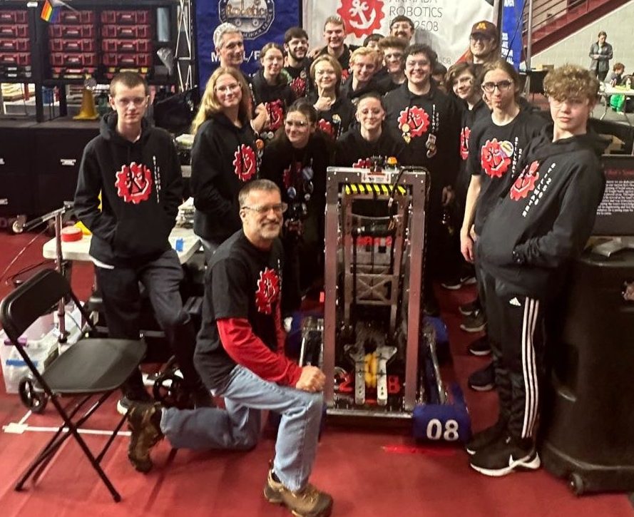 The robotics team is in Grand fork North Dakota for the competition that they had been working towards for months. The team recently started and has high hopes for the season.