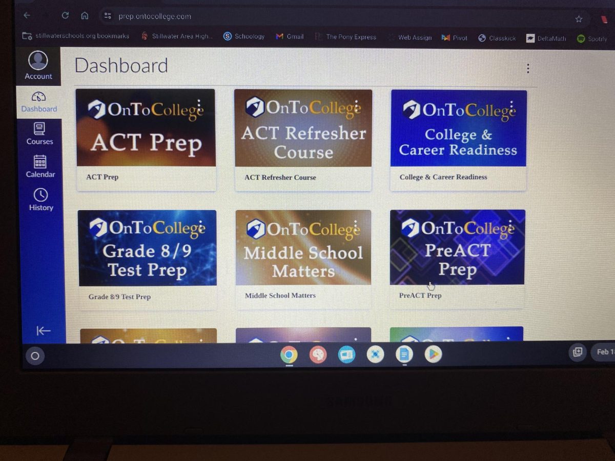 OnToCollege+is+a+prep+course+available+for+juniors+to+prepare+for+the+ACT.+The+ACT+will+take+place+on+March+12.+