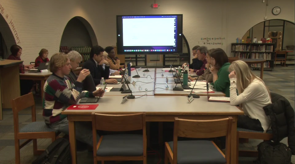 The school board meets on Jan. 9, and directors such as Katie Hockert, Student Council member Sam Young and Superintendent Mike Funk attended this meeting. The school board members discussed possible changes to the 25-26 calendar.  