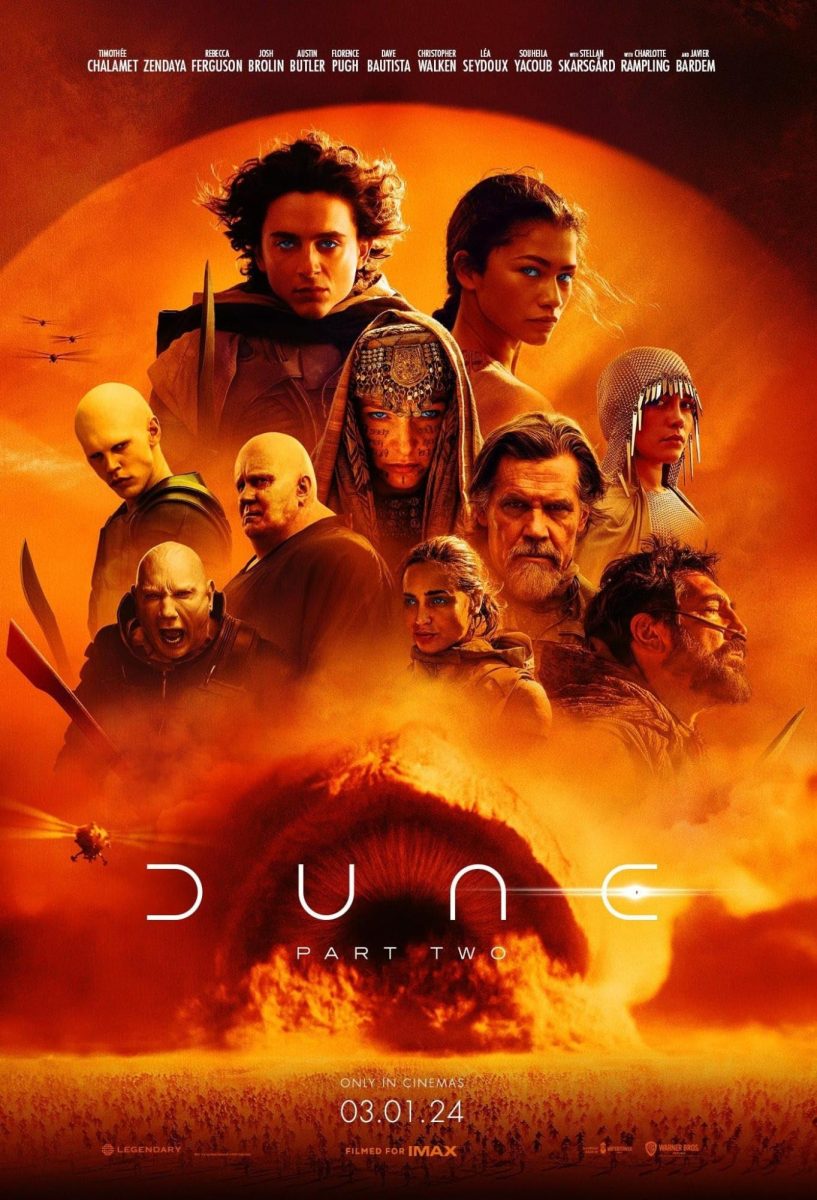 Dune+Part+Two+was+released+on+March+1+to+critical+acclaim.+The+film+follows+Paul+Atreides+as+he+goes+on+a+journey+to+avenge+his+family.