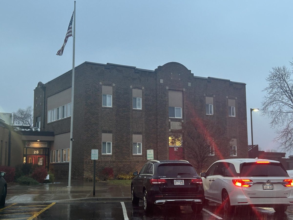 "Lake Elmo Elementry School on a quiet Monday night while parent are picking up there children from activities at school on November 17 2024 ."by Howard Bryant