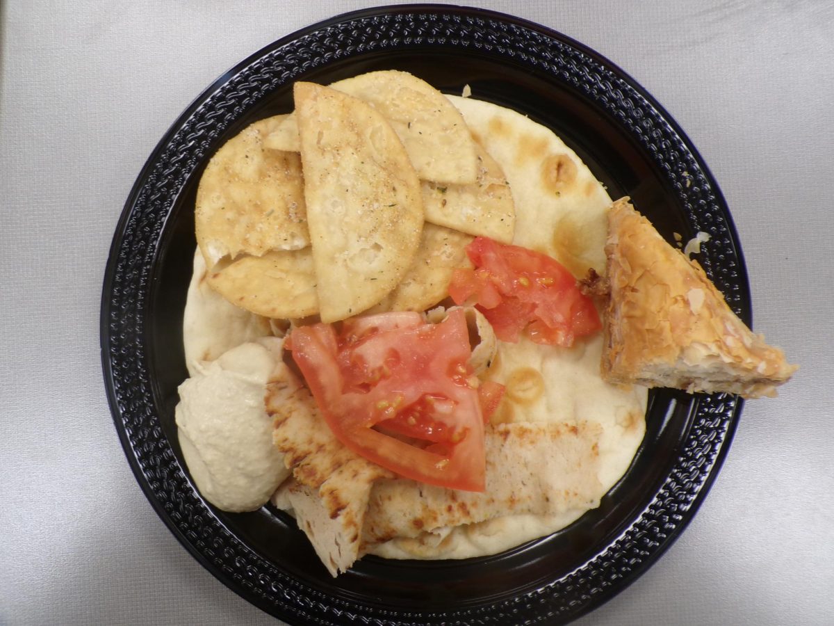 With savory and tender chicken meat. Paired with bright toppings and rich hummus flavors wrapped in pillowy pita bread. 