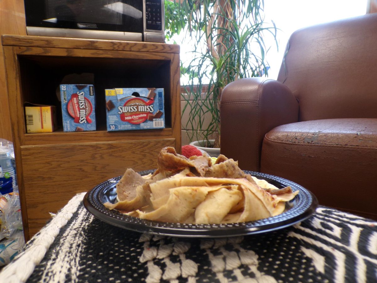 The chicken gyro while floppy, loosely sat steaming in the pita bread. While not high with flavor, it still gets the job done.