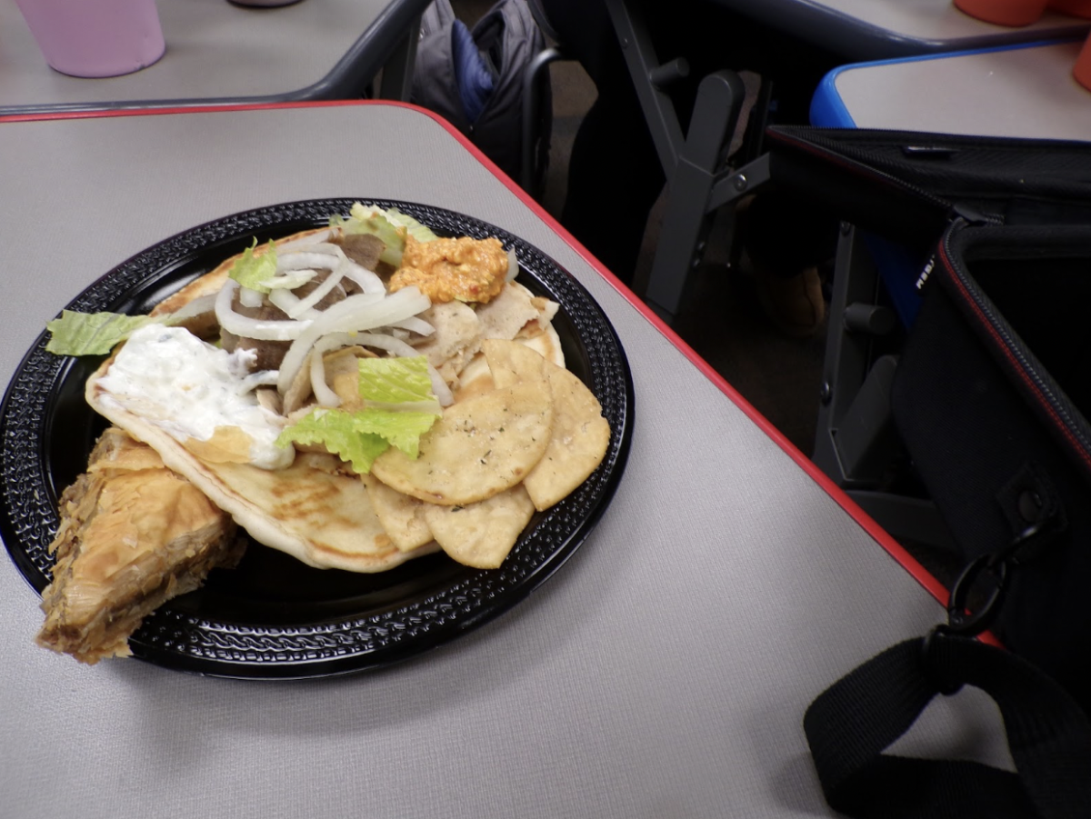 The tzatziki sauce was a favorite. Offering a coolness and freshness against the warm pita and spiced meats. 