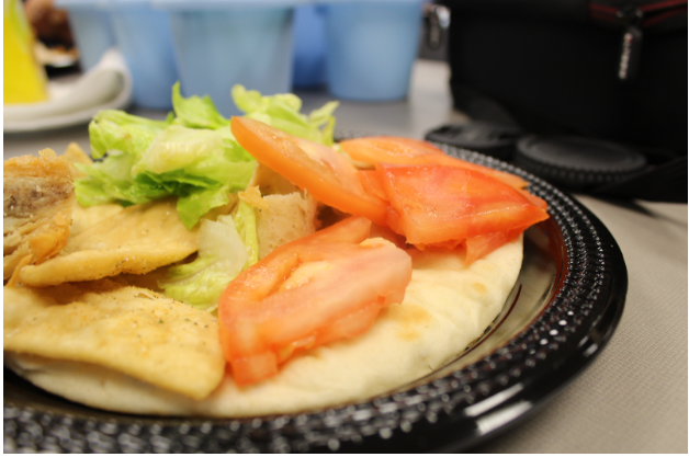 The tomatoes and lettuce were fresh and crunchy. The quality of them added to the overall quality of the dish.