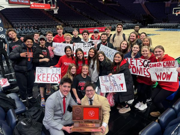 The TRUST Club Unified basketball team takes 3rd place at the Special Olympics Unified basketball tournament on Feb. 10 at the Target Center in Minneapolis.