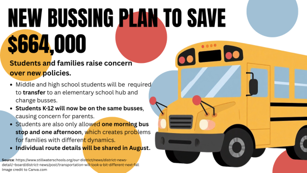 Stillwater school district proposes new bus system for 2026-27 school year